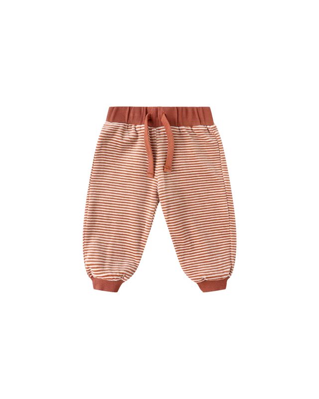 Candy Stripe Velour Sweatpant