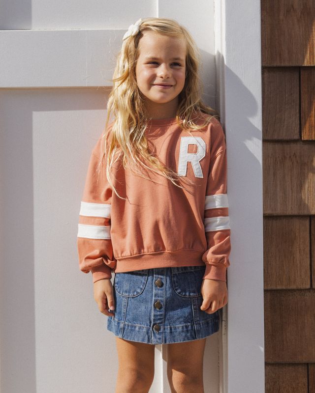 Navy Denver Mini Skirt