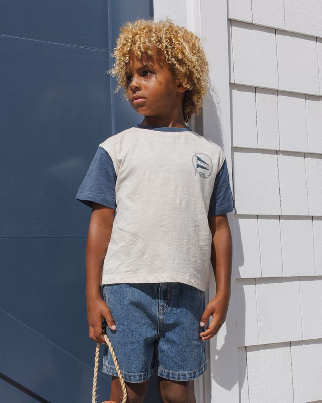 Nautical Flag Contrast Tee