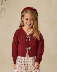 Ruby Bow Cardigan