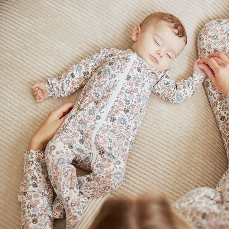 Vintage Flowers Pajama Sleeper