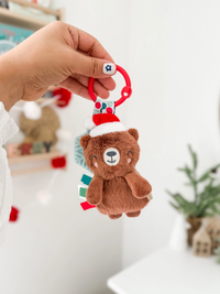 Holiday Bear Itzy Pal Teether