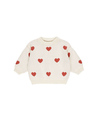 Red Heart Knit Sweater