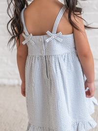 Shore Stripe Juliette Seersucker Dress