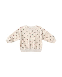 Holly Berry Velour Sweatshirt