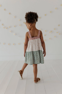 Multi Daisy Strap Dress