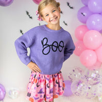 Boo Yarn Knit Sweater