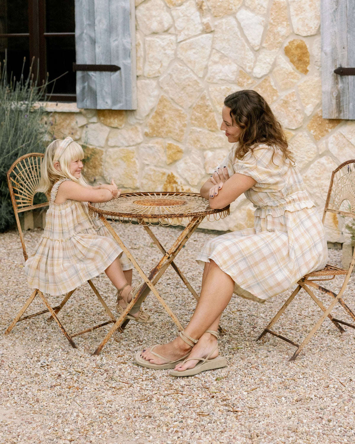 Pastel Plaid Cicily Dress