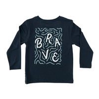 Brave Squiggles Long Sleeve Shirt
