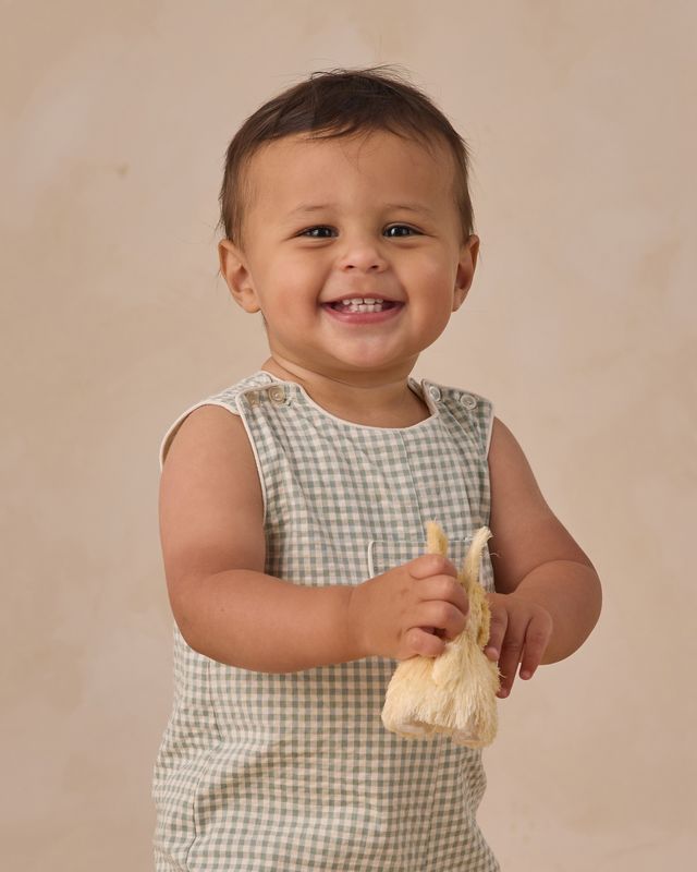Eucalyptus Check Georgie Romper