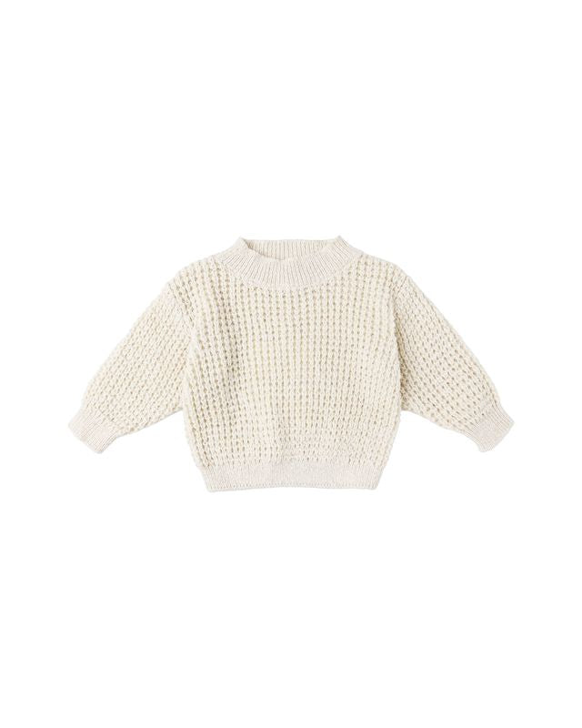 Ivory Chunky Knit Sweater
