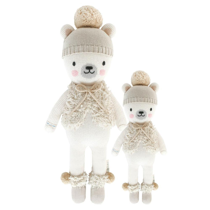 Stella the Polar Bear Knitted Doll