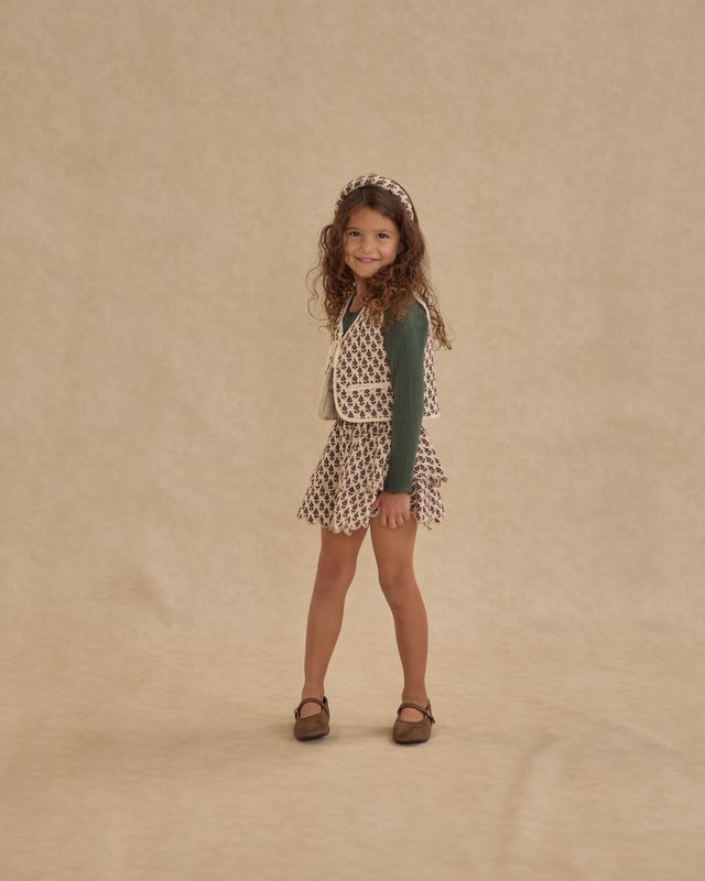 Harvest Floral Mini Skirt