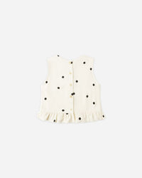 Polka Dot Oceanside Top