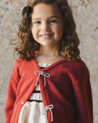 Ruby Bow Cardigan