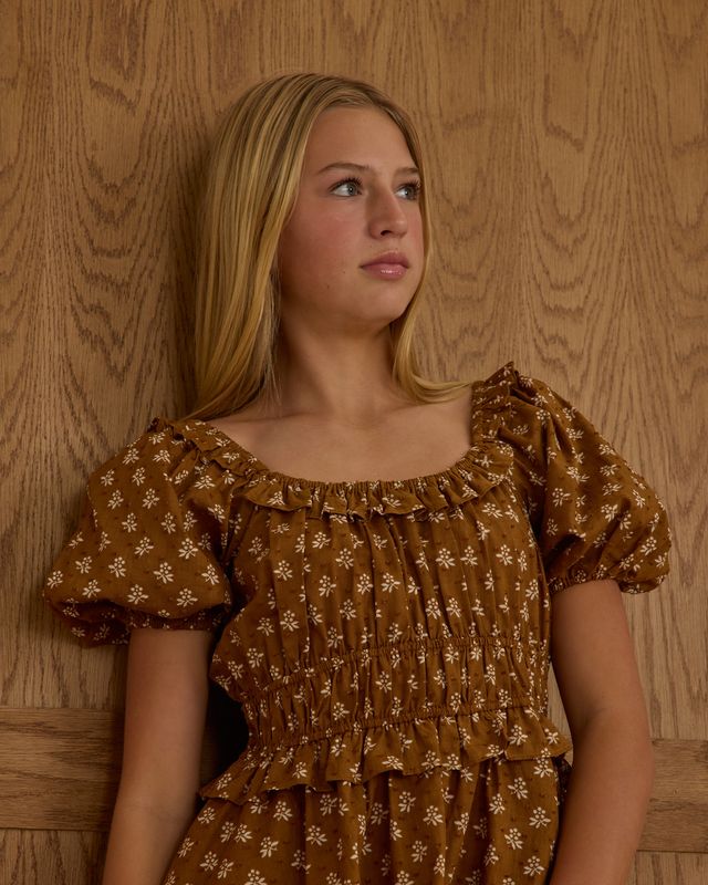 Tween Golden Fleur Shayla Dress
