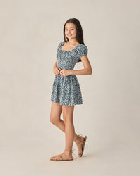 Navy Floral Alex Dress
