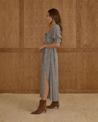 Women's Navy Check Birdie Dress