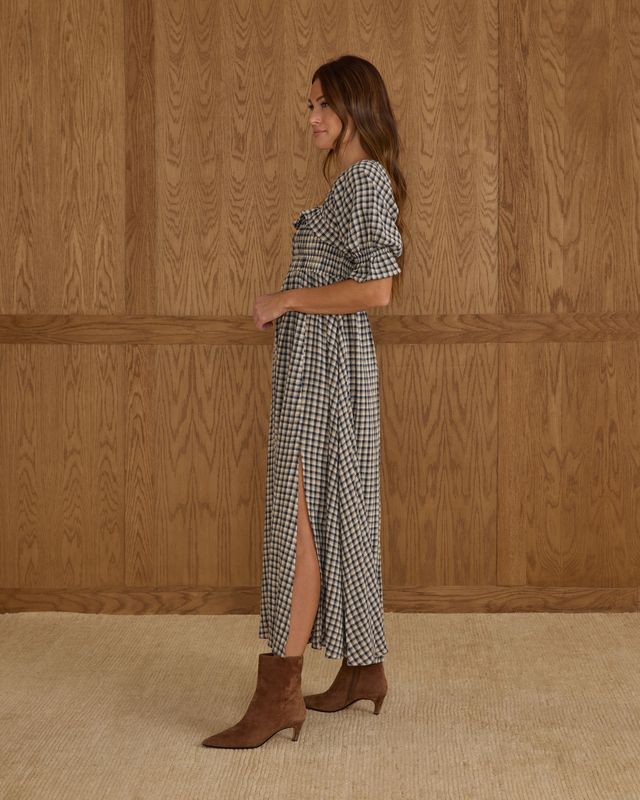 Women's Navy Check Birdie Dress