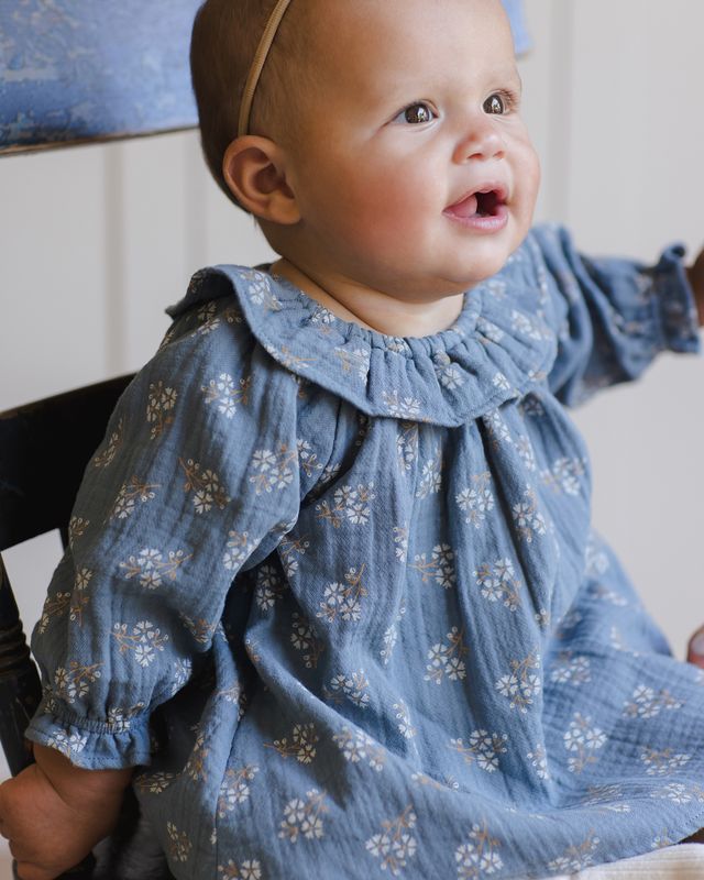 Blue Floral Isla Dress