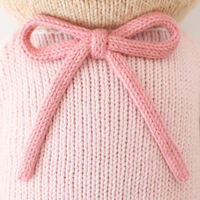 Bella the Honey Bear Knitted Doll