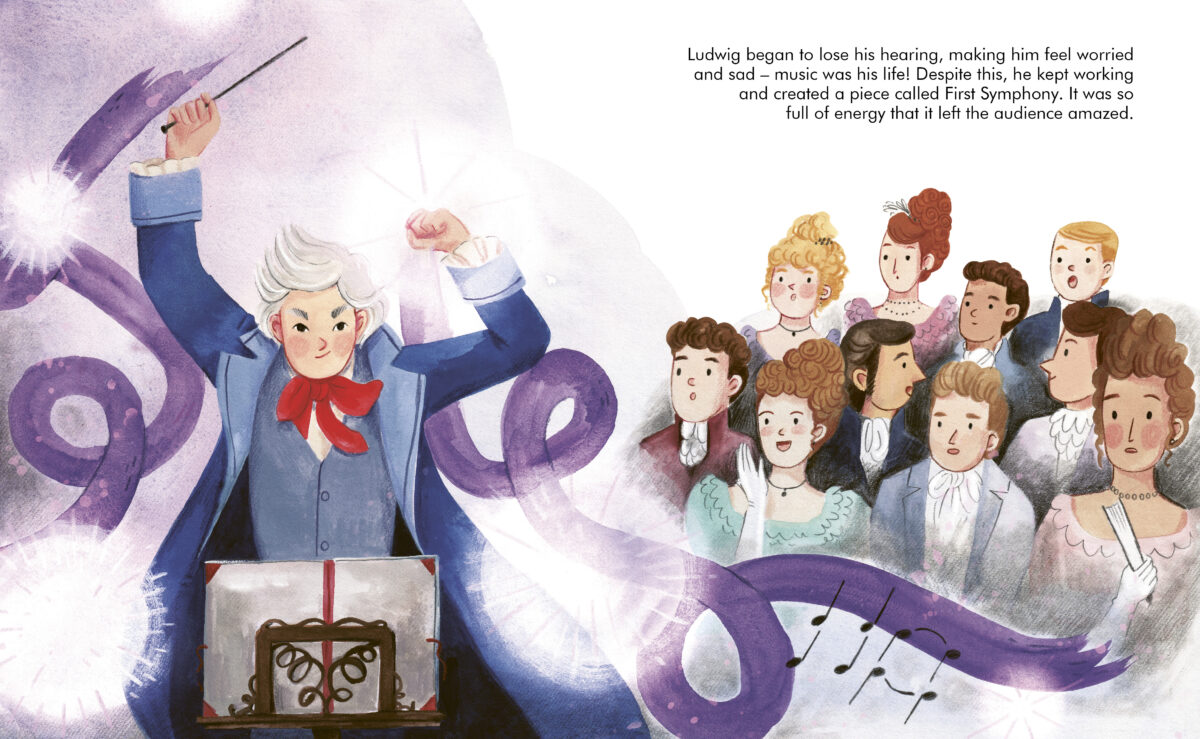Ludwig Van Beethoven Little People Book