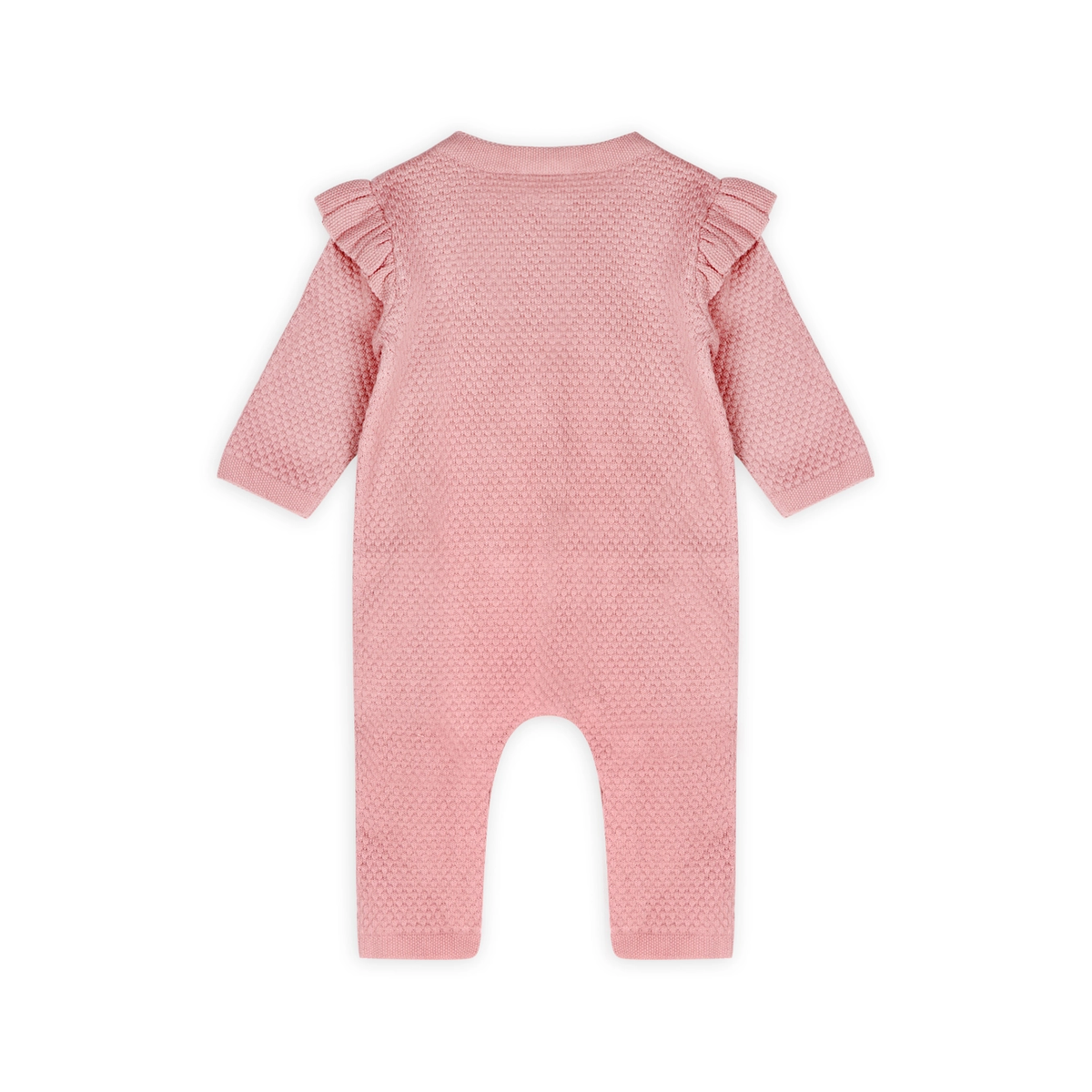 Rose Embroidered Floral Sweater Jumpsuit