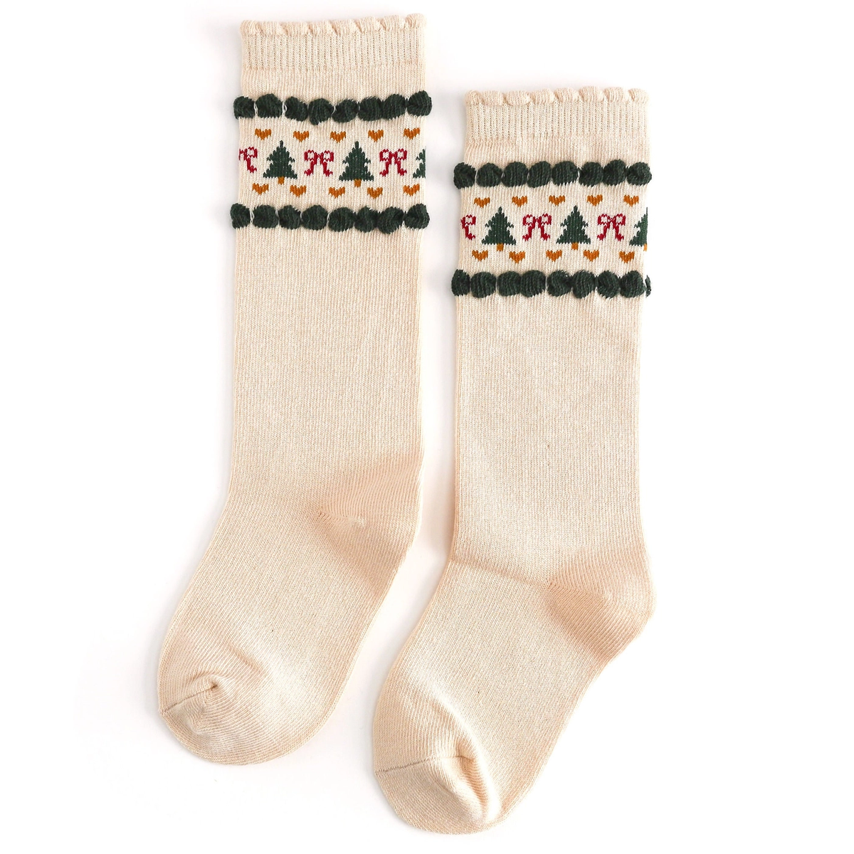 Fair Isle Knee High Socks