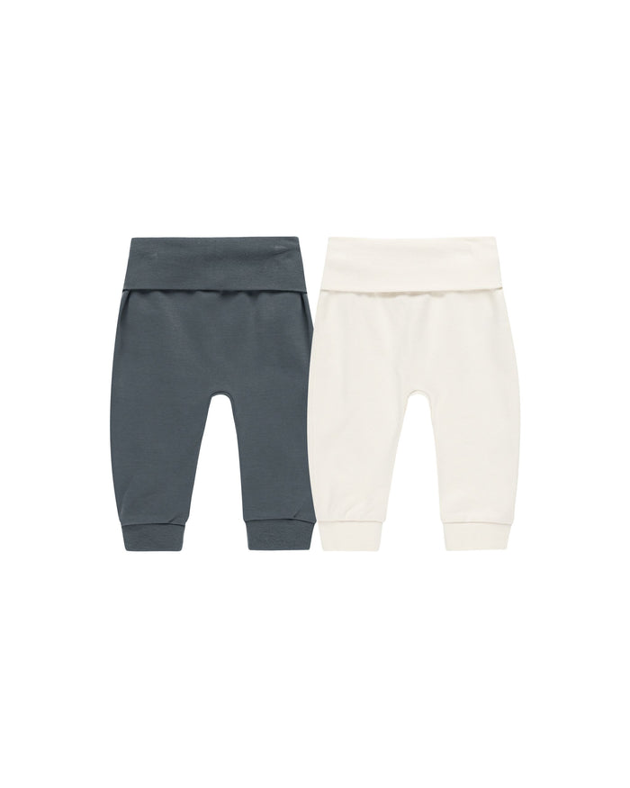 Indigo + Ivory Pant Set 2pk