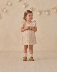 Strawberries Flutter Dress