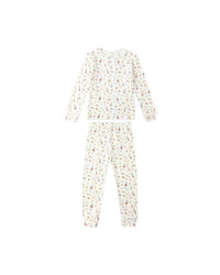 Festive Organic Long Sleeve Pajama Set