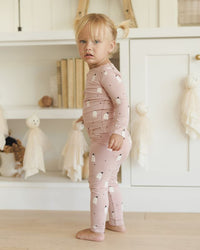 Pink Ghost Bamboo Pajama Set
