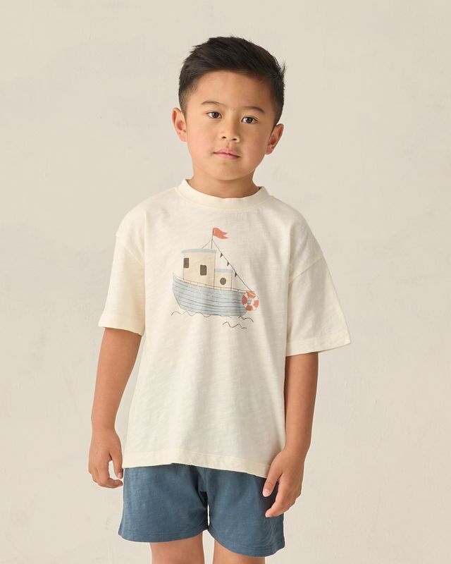 Navy Sam Short