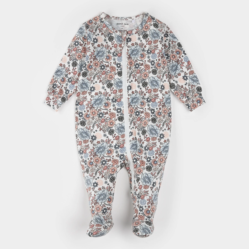 Vintage Flowers Pajama Sleeper