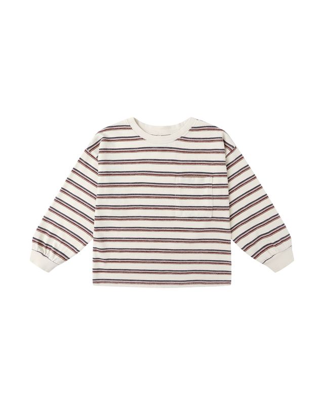 Vintage Stripe Relaxed Long Sleeve Tee