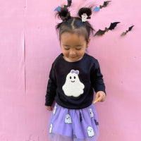 Girly Ghost Patch Pullover