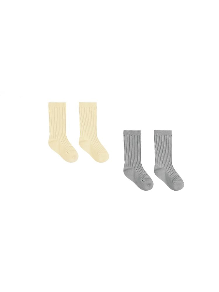 Sky + Yellow Sock Set