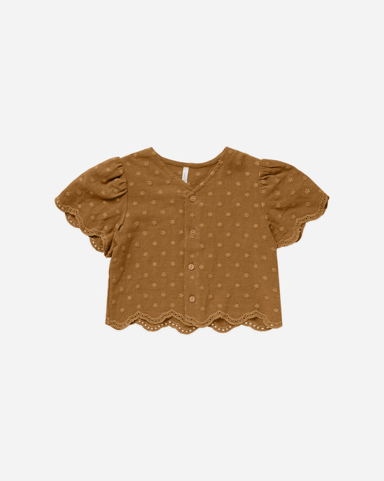 Brass Cleo Top