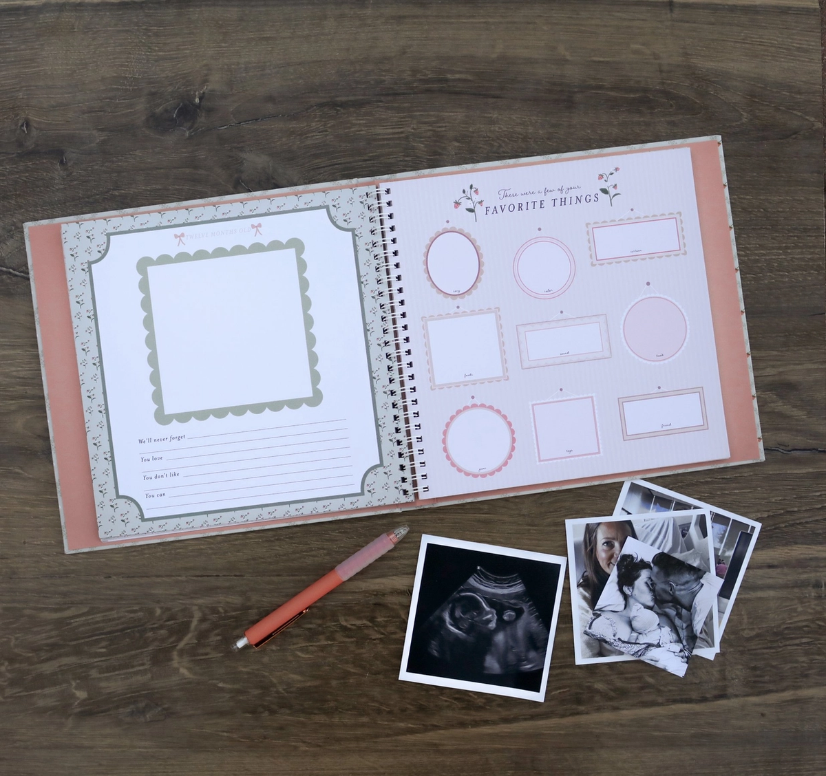 Cottage Garden Memory Book