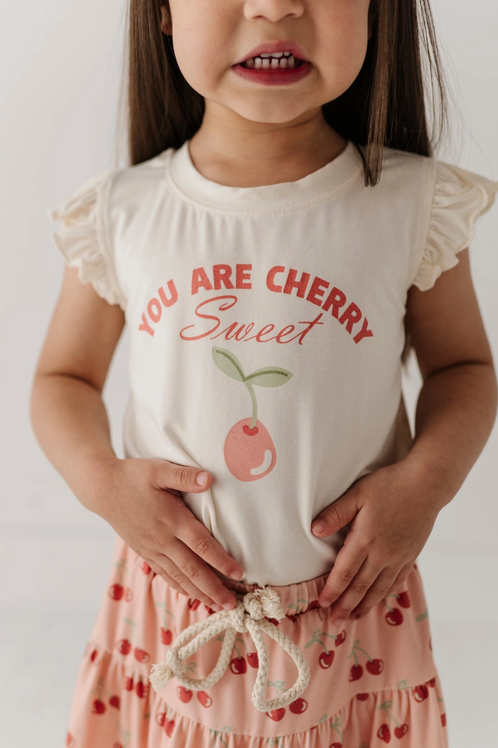 Your are Cherry Sweet Bamboo Top