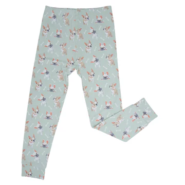 Frenchie Fun Bamboo Pajama Set