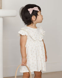 Petit Fleur Pointelle Ruffle Dress
