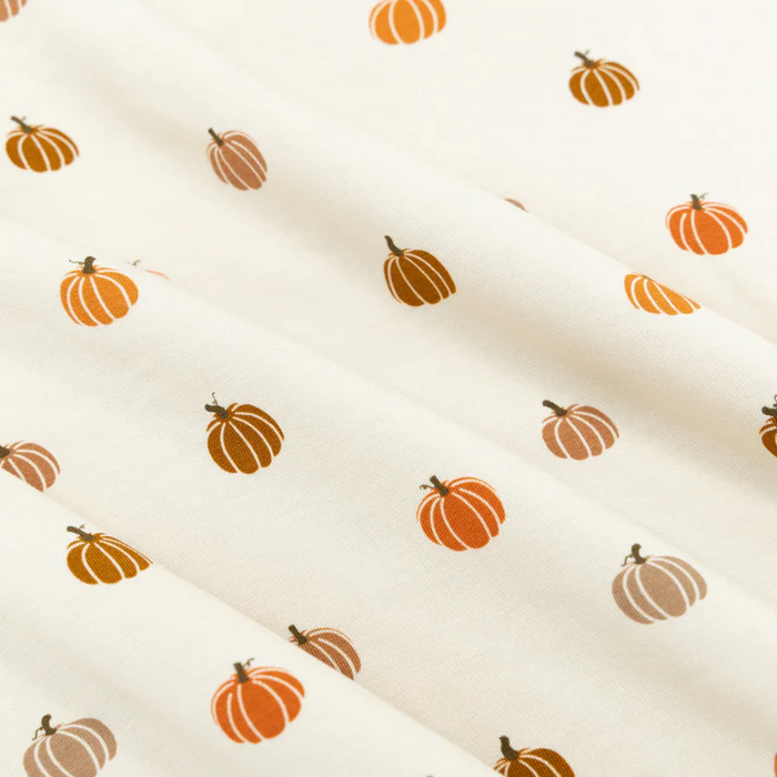 Pumpkins Bamboo Zip Romper