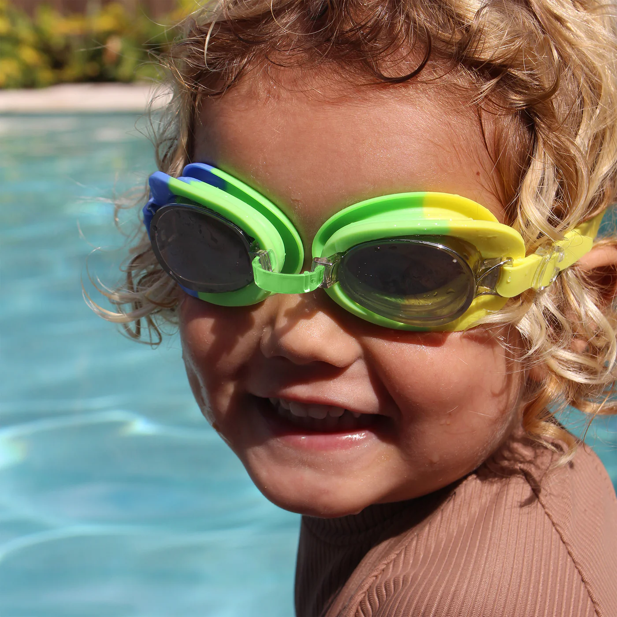 Blue Elephant Kids Swimming Goggles