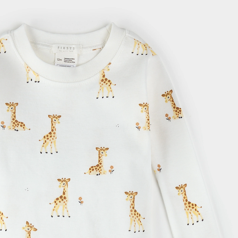 Giraffes Pajama Set