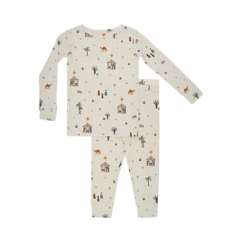 Nativity Bamboo Two-Piece Set
