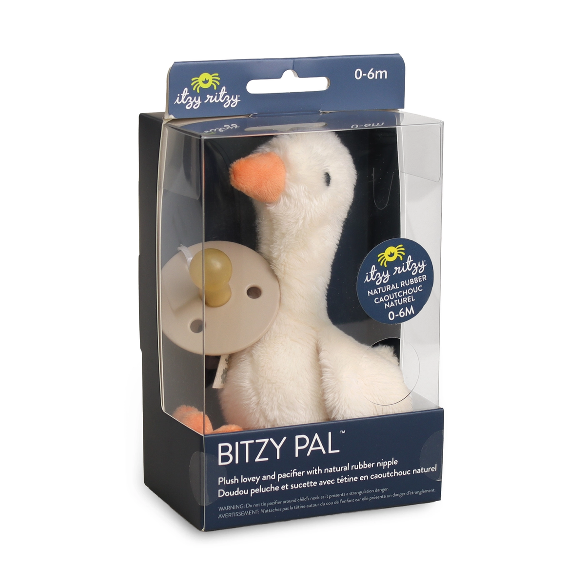 Goose Plush Pacifier