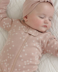 Mauve Daisy Zip Sleeper