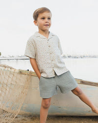 Sea Green Relaxed Short