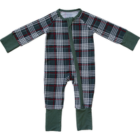 Green Plaid Bamboo Sleeper